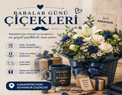 Karaköprü Babalar Günü Çiçekleri